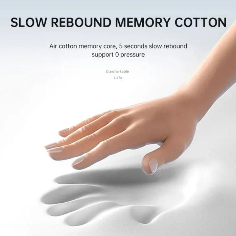 Polštář na podporu krku Přenosný cestovní krční paměťová pěna Spací polštáře Pomalý návrat Zlepšující Ochranný Relaxační Trakční zařízení pro záda