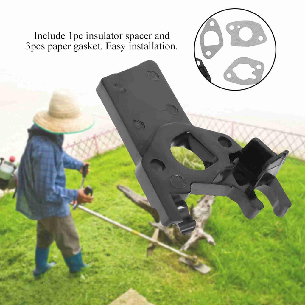 Lawn Mower Carburetor Insulator Gasket Spacer for GX160 GX200 Engine