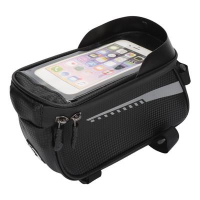 Bicycle Front Rack Bag Waterproof Tough Sufficient Space Handlebar Bike Pouch for Galaxy S8 S7 Note