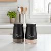 2PCS Leak-proof Salt Pepper Bottle Set Moisture-proof Seasoning Bottle BBQ Seasoning Bottle  Chef