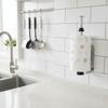 Stainless Steel Paper Towel Holder Adhesive Wall Mount Napkin Storage Rack  Bathroom