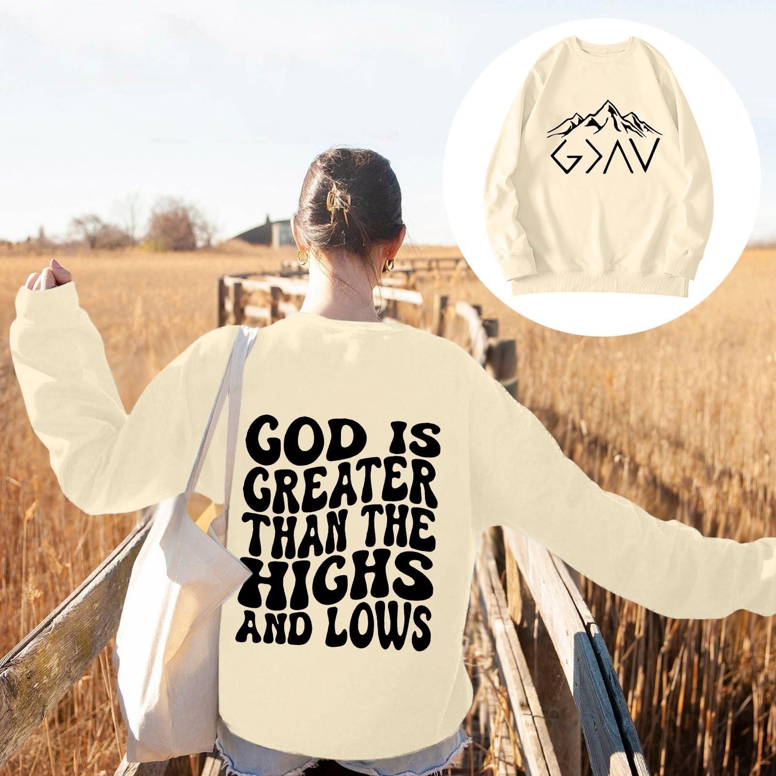 Women s Fashion Casual Long-sleeved Loose Printed Round Neck Pullover Hoodie Sweatshirt XL