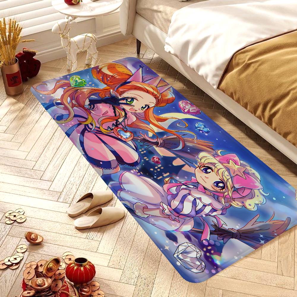 Anime Sugar Sugar Rune Floor Mat Rectangle Anti-slip Home Soft Badmat Front Door Indoor Outdoor Mat Welcome Doormat