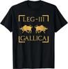 Legio III Gallica Bull Emblem RoUnisex Legion TShirt 100 Cotton ONeck Summer Short Sleeve Casual Unisexs Tshirt Size S3XL