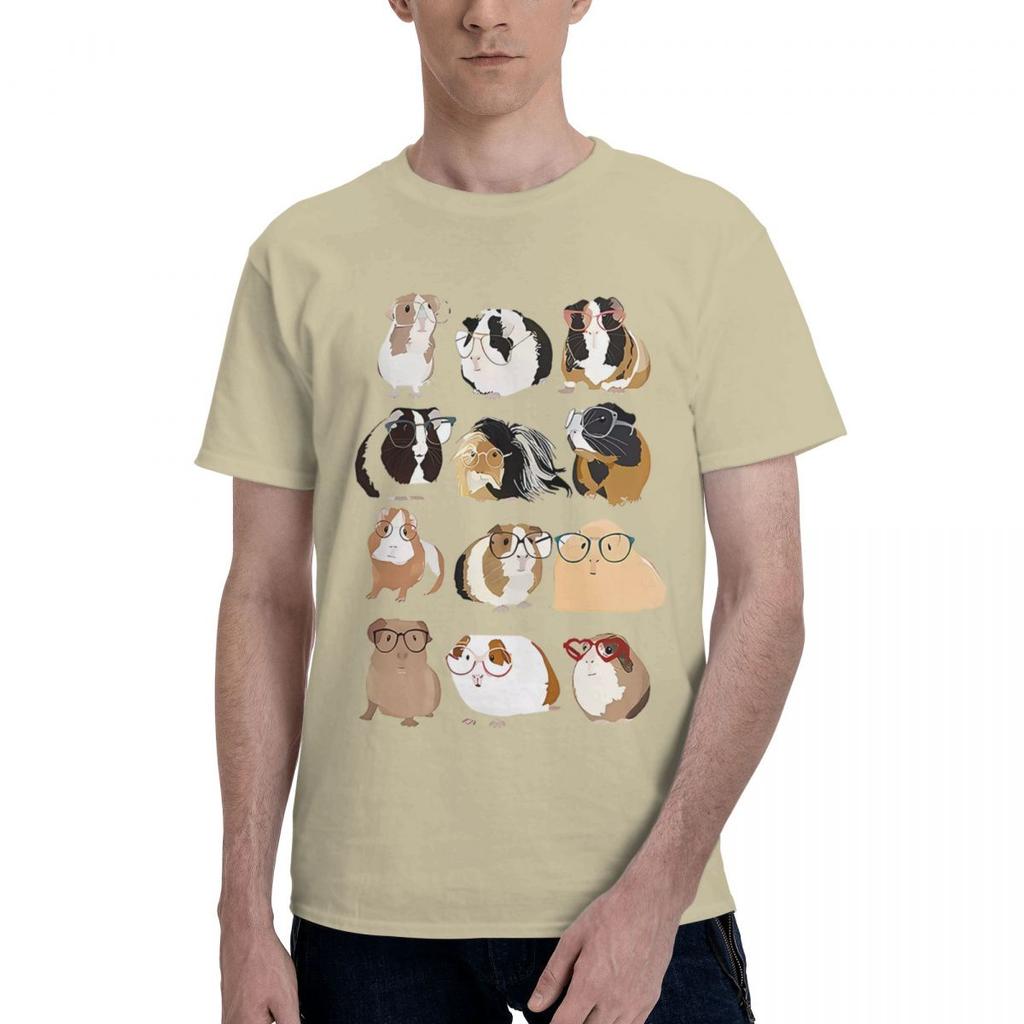 Hipster Guinea Pig 100 Cotton Casual Breathable Confortable Men Top Designer Clothes Men Mens Gifts