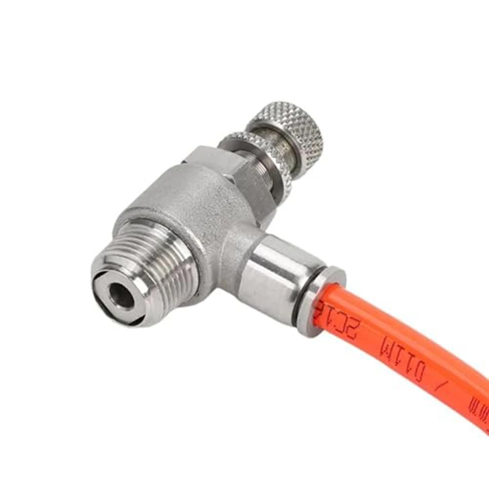 Airflow Adjustment 304 Stainless Steel 7x7x3cm 304 Stainless Steel Throttle Valve Plumbing Flexible Compatibility
