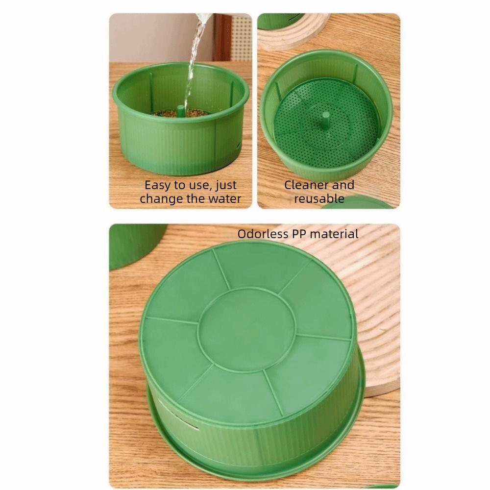 Ventilated Bean Sprout Nursery Pots Split Structure Healthy Food Sprouter  Kitchen