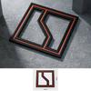 For ZEEKR 001/X/007 Car Emblem Sticker Metallic Satin Blackened Black To Replace Car Logo Black Warrior Tail Emblem Accessories