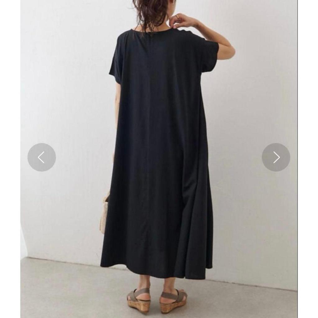 Used Beardsley Linen Rayon Tent One-Piece 0 Black