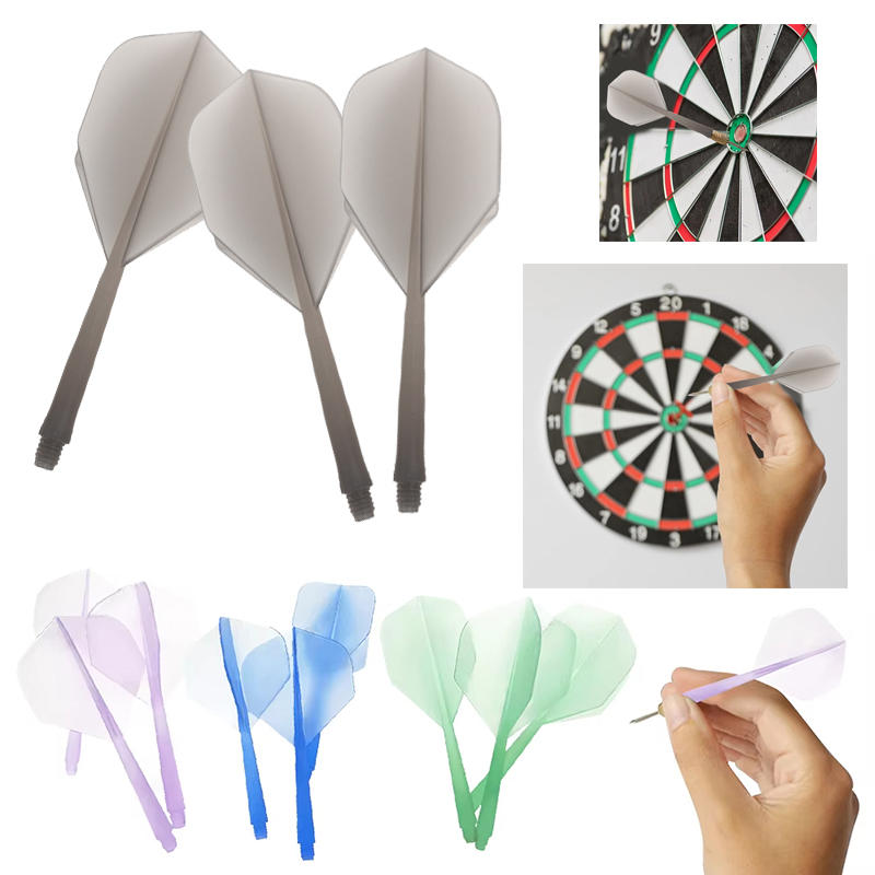 Joint Plastic Dart Leaf Universal 2BA Integrated Dart Shaft with 75% Transparent Plastic Shaft Dart Accessories LT04 Competition