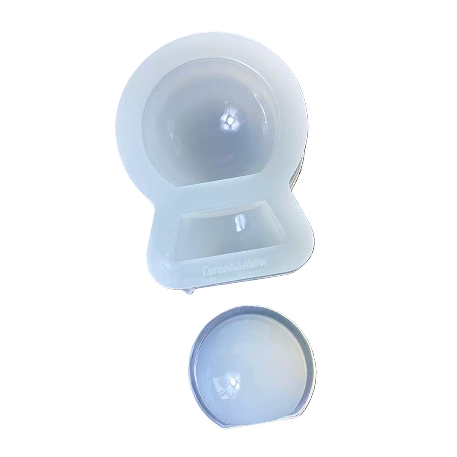 

Sturdy Food Grade Silicone Mold Elf Ball Style Simple Clean Reusable Jewelry Tool Mold For Various Handmade Creations 1