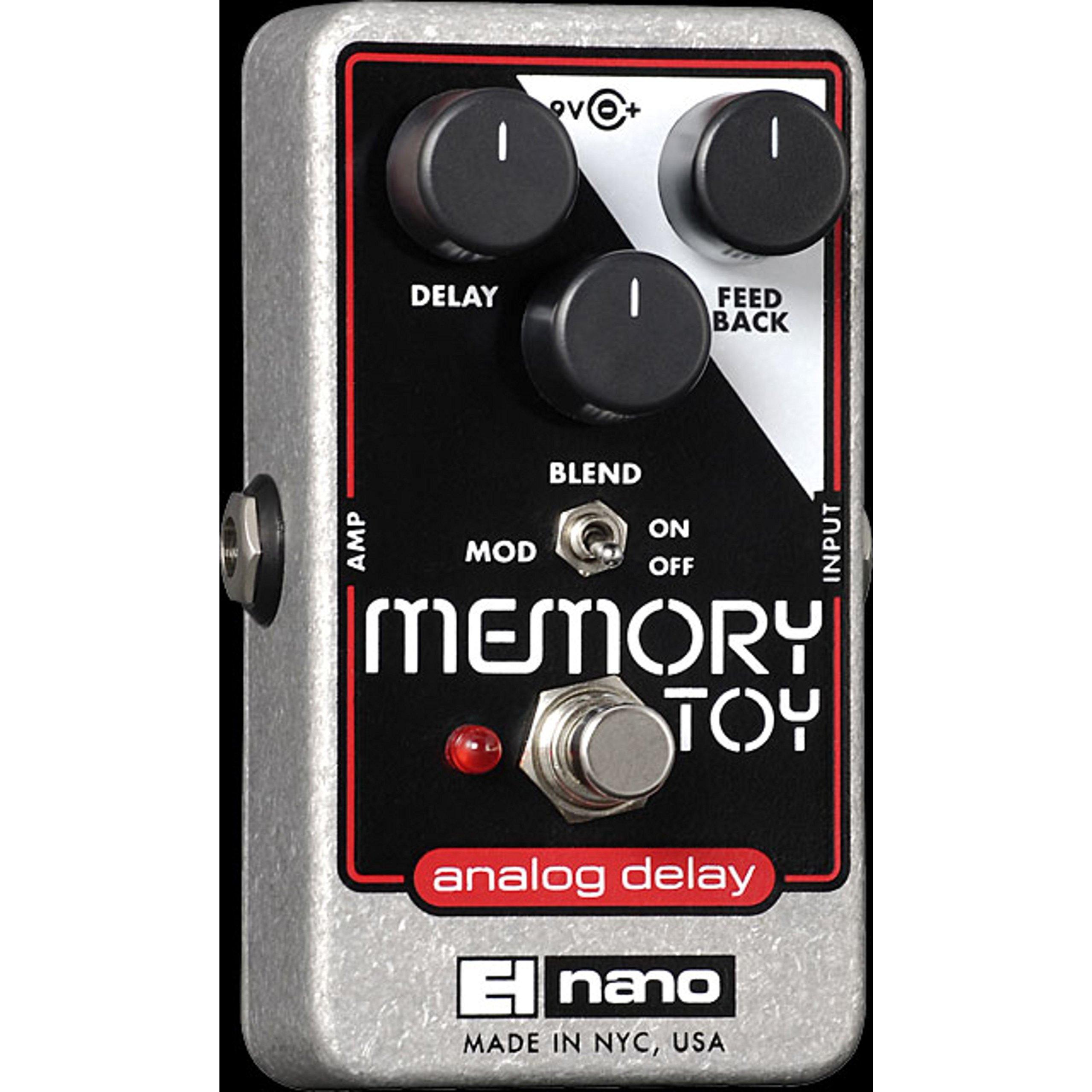 

Педаль эффектов аналоговой задержки Electro-Harmonix Memory Toy (Официальный японский продукт)