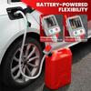 Fuel Transfer Pump With Auto-stop Sensor 51" Hose Transfer Pump Battery Powered With Tank Adapter Portable Liquid Pump