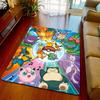 Pokemon Interior Rug Carpet Anime Floor Mat Soft Touch Anti Slip Bottom for Bedroom Living Room -QJY