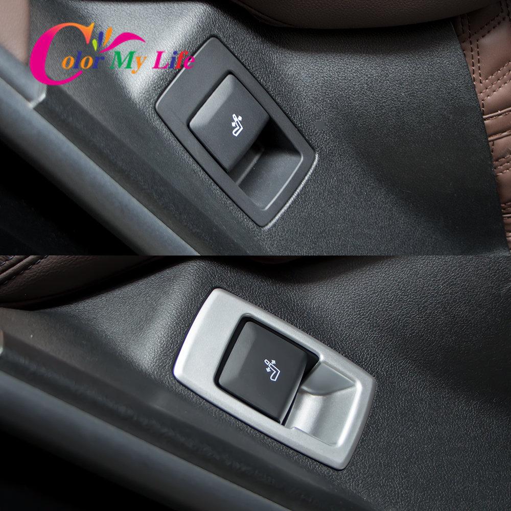 Seat Adjustment Switch Knob Button Protection Cover Sticker Trim for BMW X3 G01 2018 - 2022 Car