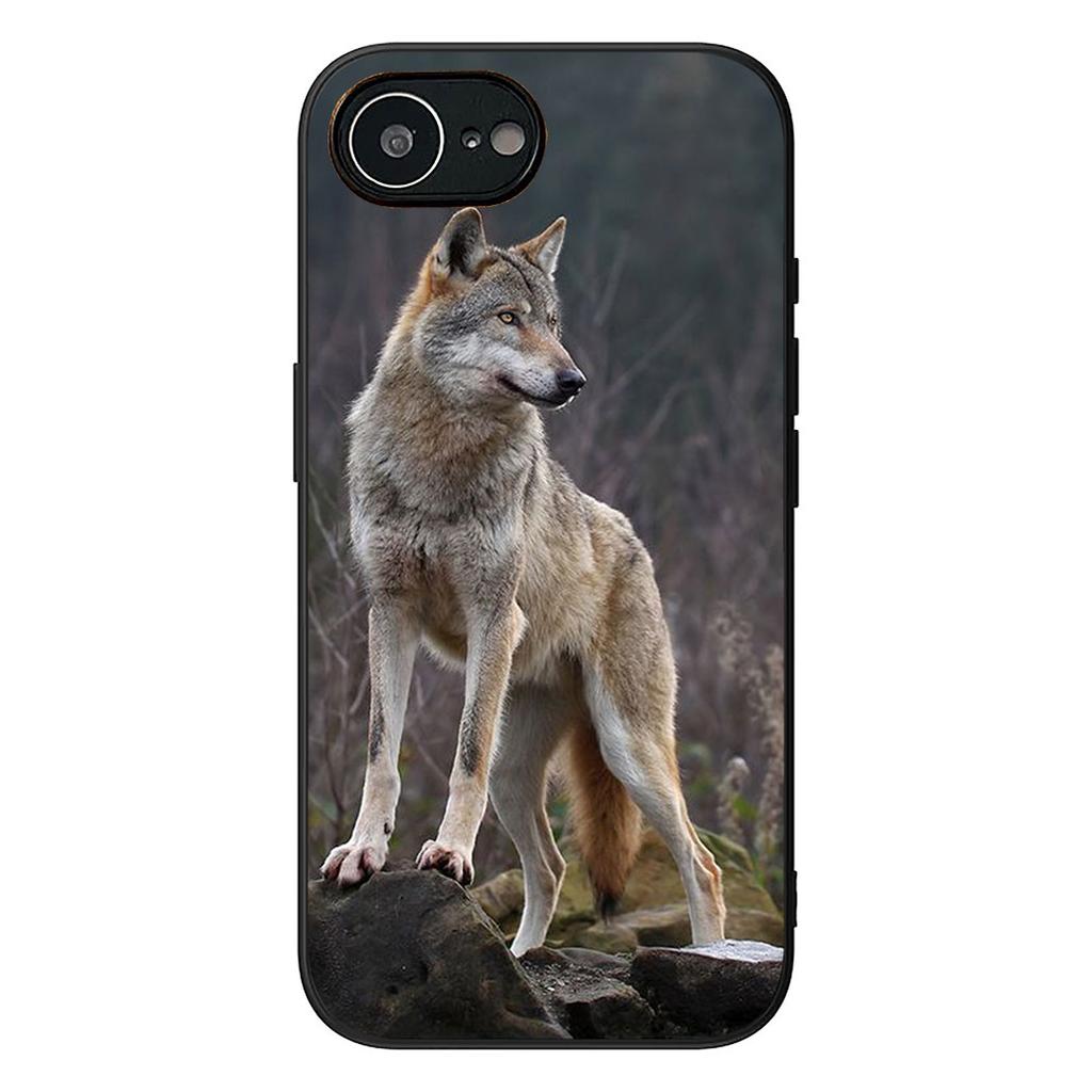Animal Stalking Wolf Art Phone Case for Samsung Galaxy S22 S21 S20 FE Ultra Plus A35 A36 A37 A33 A34 A04 A71 Cover Casing