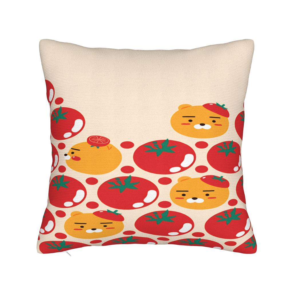 K-Kakaos F-Friends Choonsiks Pillowcases  Novelty Pillow Case For Sofa Car Home Decor Soft Pillow Cover