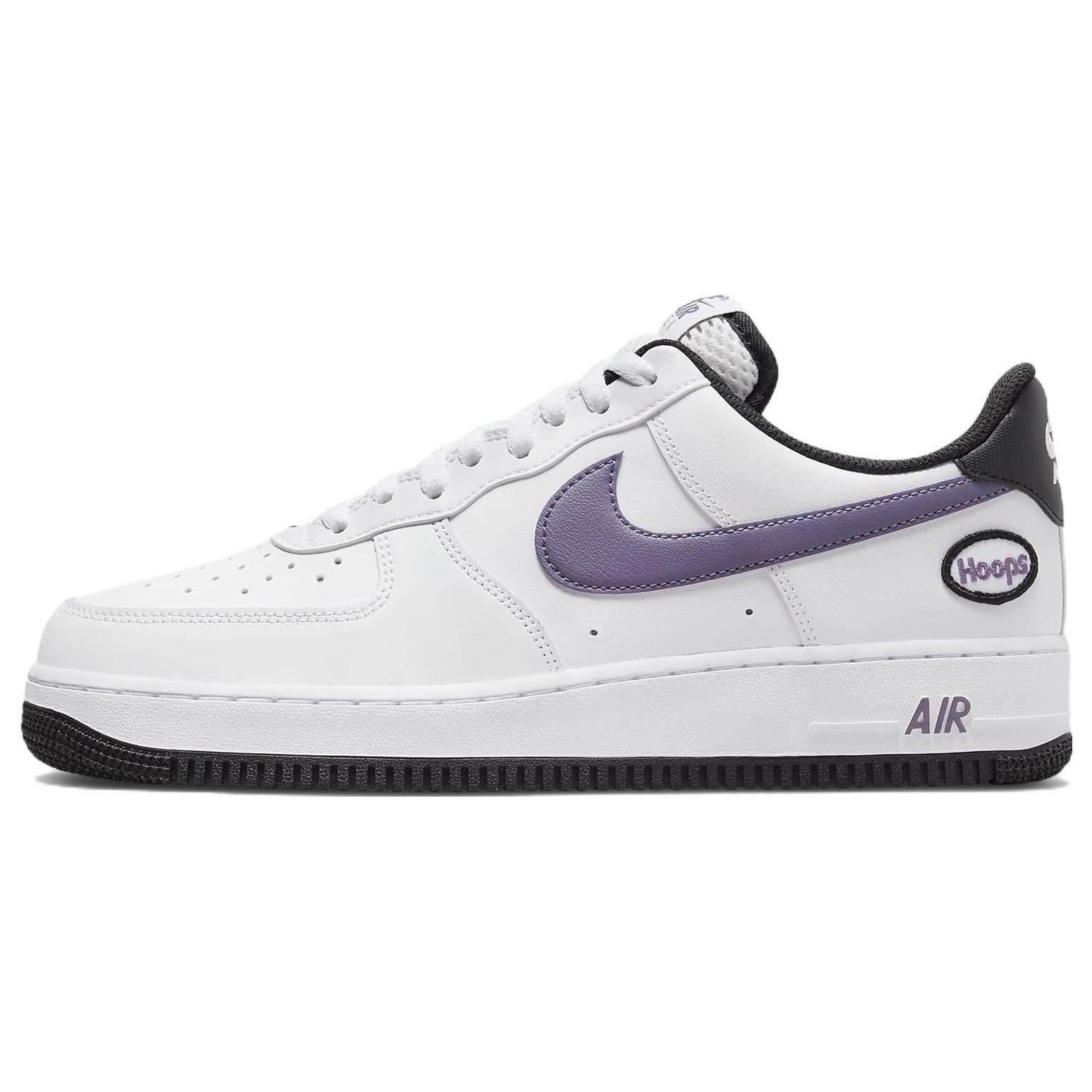 

Кроссовки Nike Air Force 1 Low Hoops Белый Каньонский Пурпурный(ДХ7440-100) 44