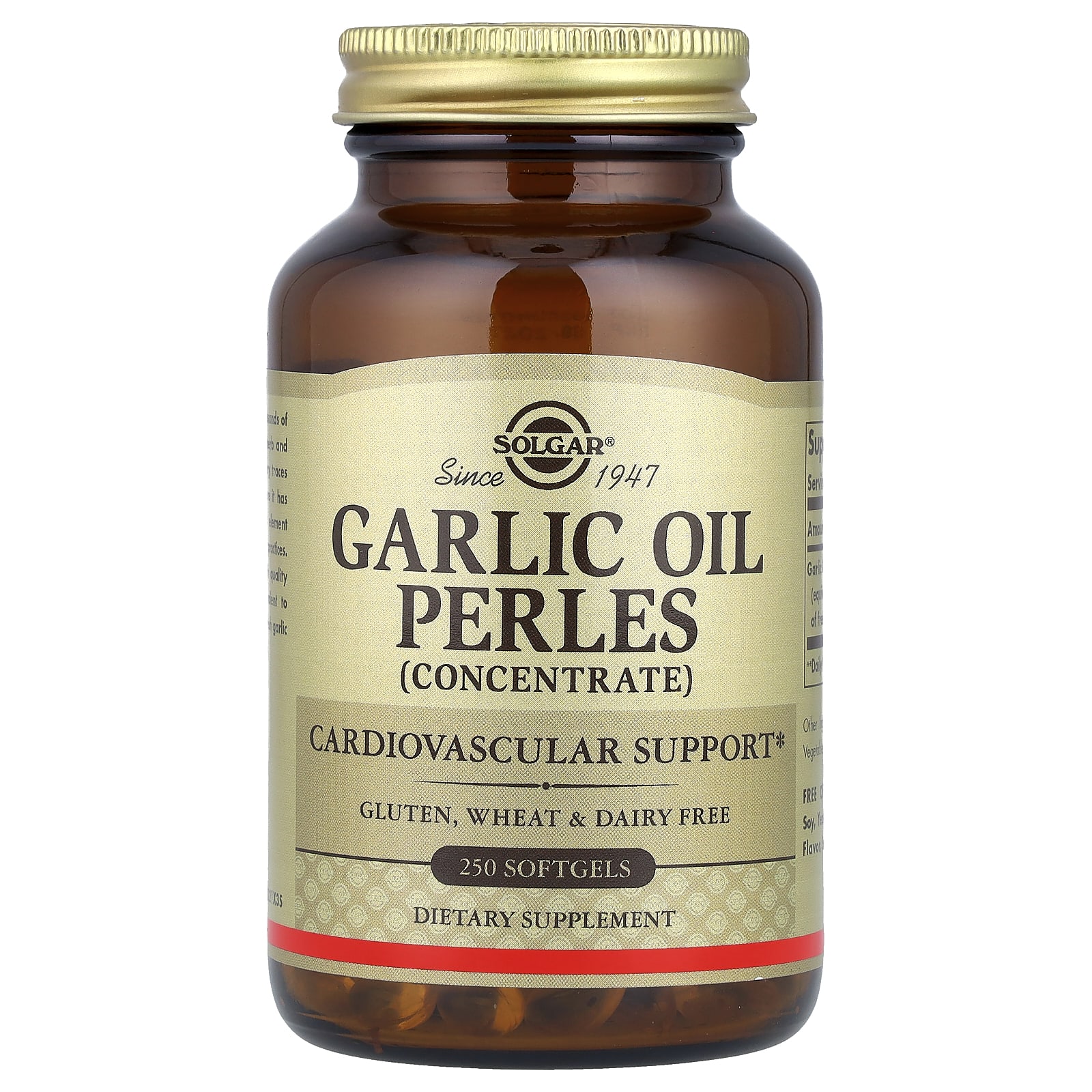 

Garlic Oil Concentrate, 250 Softgels (1Mg per Softgel)