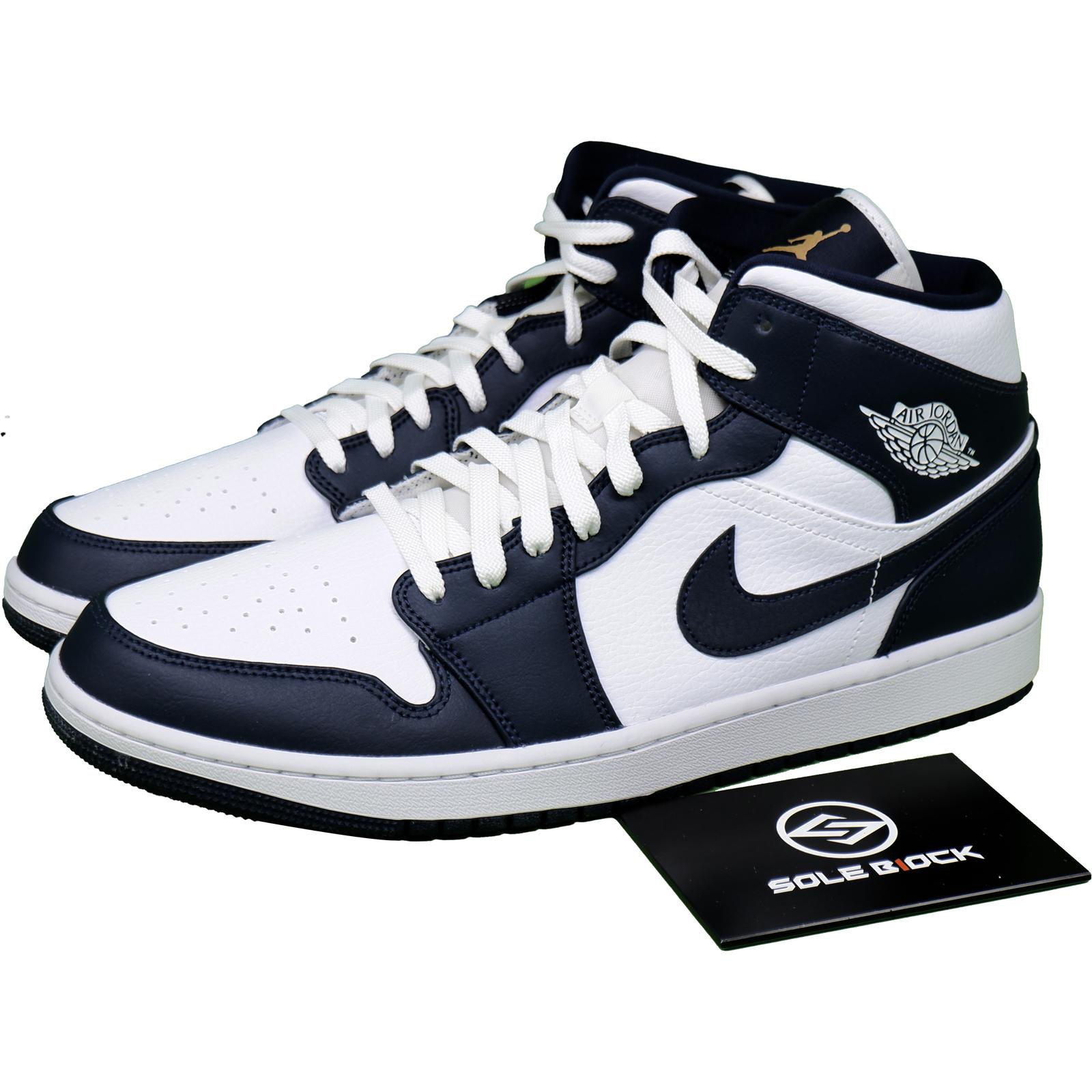 Jordan 1 Mid Obsidian Jordan 1 AJ1 Mid Obsidian 554724-174 44