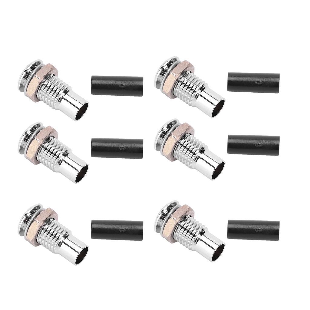 20Pcs LED Holder Bezel Mount Brass LightEmitting Diode Flat Metal Base Industrial Control 3mm