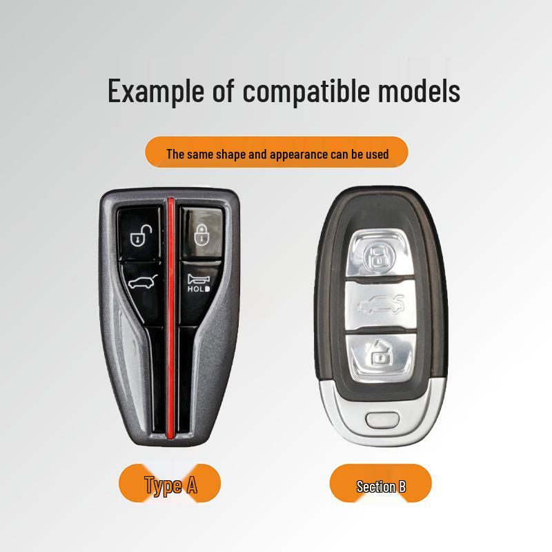 Leather Key Case Set for Hongqi HS5/H7/HS7