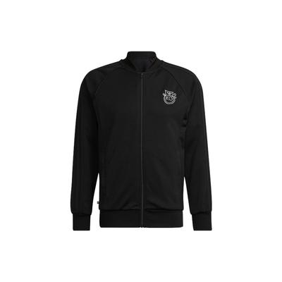 Originals Trefoil SST Track Jacket With Solid Embroidery Pattern Men Jacket Black HL9235
