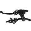 Black Folding Aluminum Clutch Brake Lever Compatible With 22Mm 7/8 Inch Handlebar 110Cc 125Cc 140Cc TTR 125Cc SSR Xmotos Apollo 125 Pit Dirt Bike
