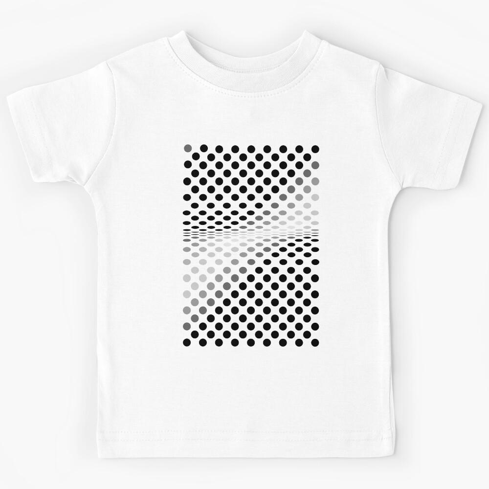 Dot Pop Art Optical Pattern Kids T-Shirt 120