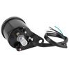 Motorcycle MultiFunctional Meter Tachometer Odometer Fuel Gauge Speedmeter 12V  (Black )