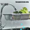 Kitchen Utensil Drainer Retractable Drain Basket Over-the-sink Multifunction Food Grade Extendable Fruit Vegetable Durable Sink Washing Colander