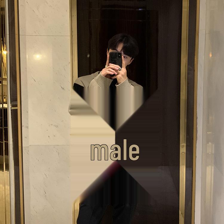 

Men’s Retro Korean Color-Block Thick Knit Cardigan – Trendy Loose Fit Medium хакі