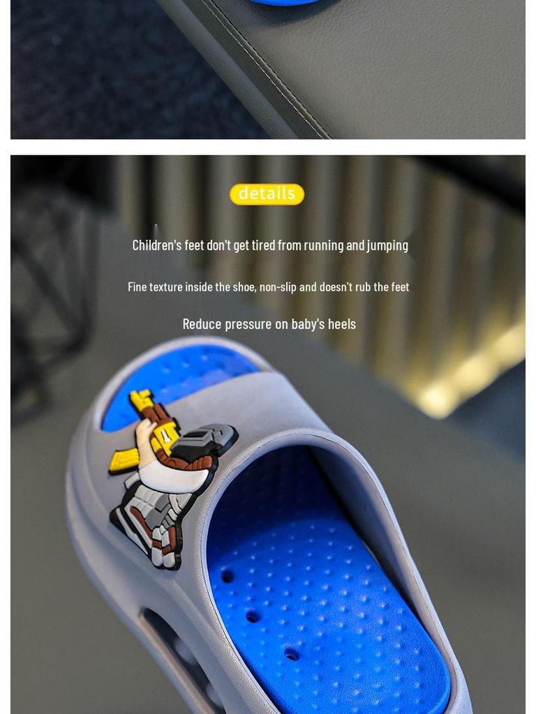 Hühnchen EVA Kinder- & Herren Hausschuhe - Sommer Indoor Haussandalen für Jungen, Jugendliche und Studenten