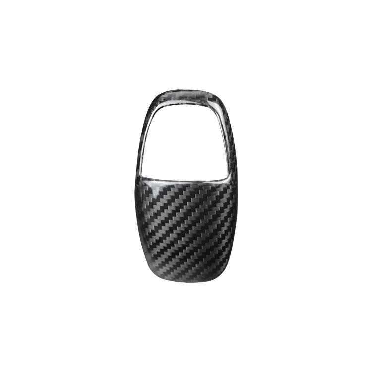 Carbon Fiber Car Interior Accessories Car Gear Shift Cover for Dodge Charger Interior Carbon Fiber