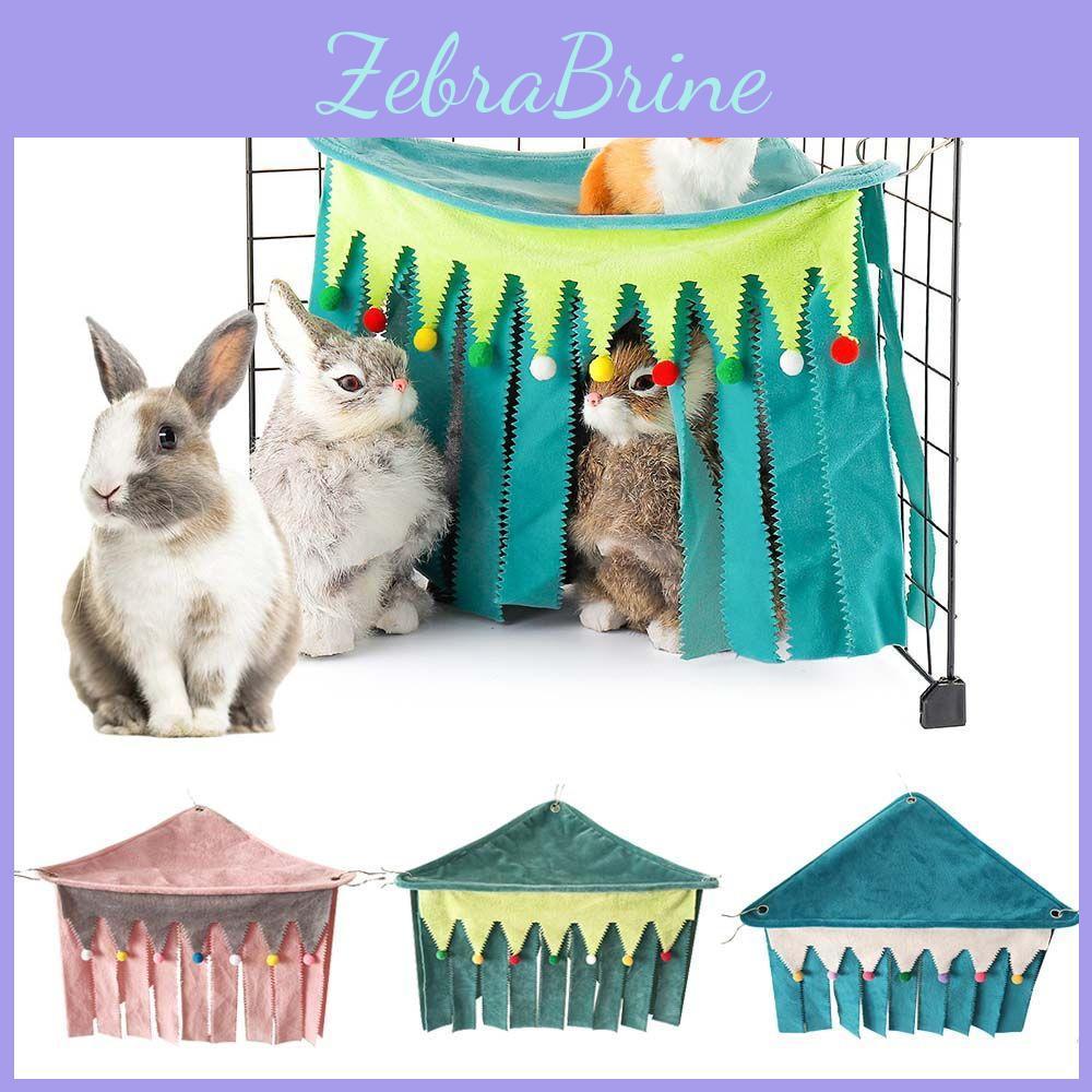 Durable Hedgehog Cage Corner Rest Hideaway Hammock Hamster House Rabbit Hiding Tent Rat Nest Guinea Pig Hideout