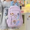 Schoolbag Korean Schoolbag Female Ins Style High Value Niche Junior High School Girl High School Primary School Student Lightweight Cute Backpack 