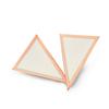 Enamel Stainless Steel Geometric Triangle Earrings Woman Girl Stud Earring Fashion Jewelry 1 Piece