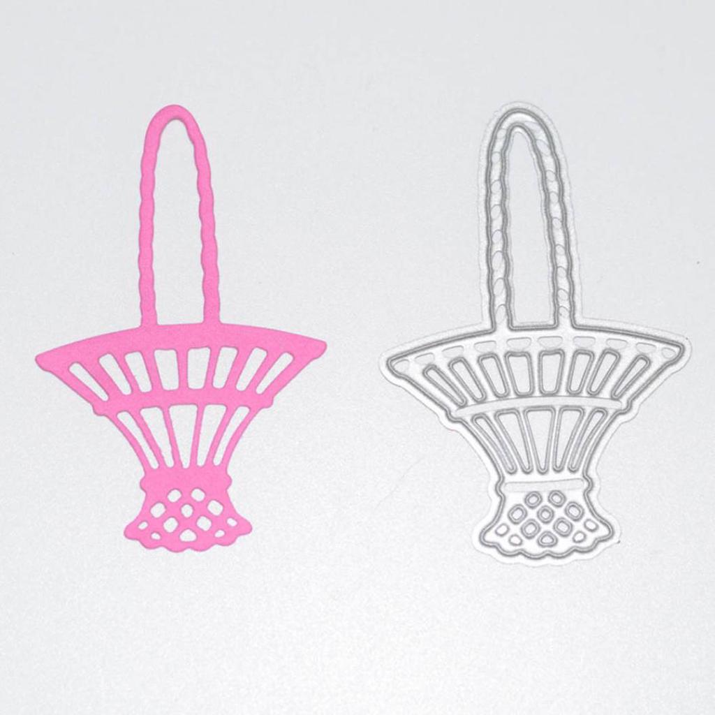 Blumenkorb Metall-Stanzschablone für Kartenherstellung, Scrapbooking, Fotoalbum