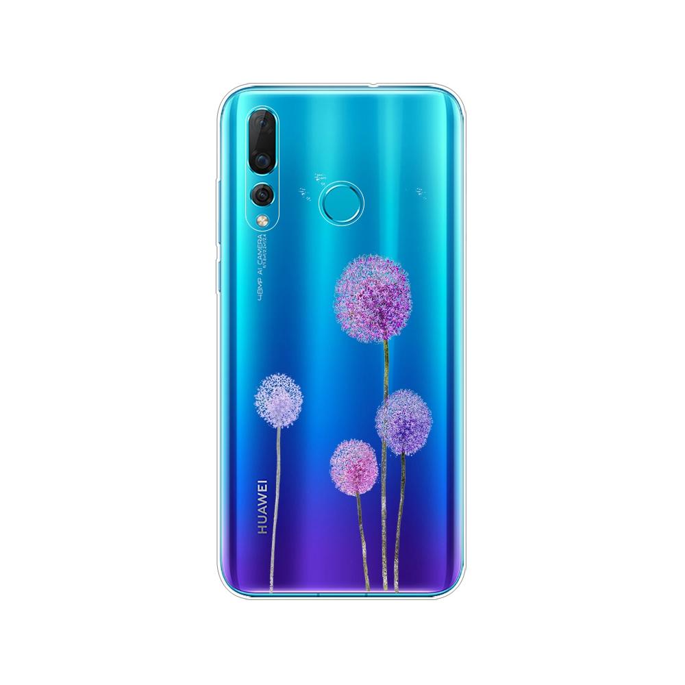 Mobile Silicon Phone Bag Case For Huawei Nova 4 4e Case Soft TPU Back Phone Cover For Nova4 nova4E Cover Protective Back Cover