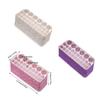 Multipurpose 26 Slot Makeup Brush Stand Rhinestones Acrylic Pen Organiser Cosmetic Brush Stand Vanity Organiser Rack