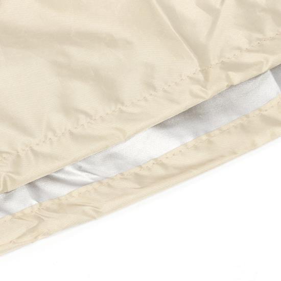 86x48x79cm Party Cooler Cart Cover Outdoor Cold Drink Cart Protective Cover Part AccessoriesBeige 