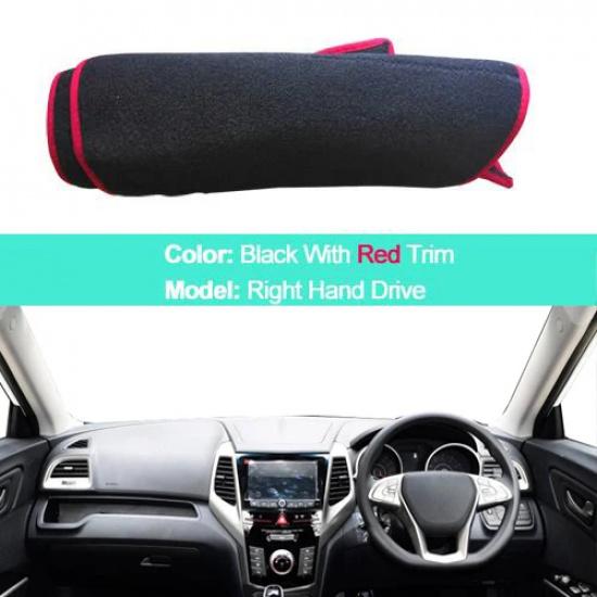 Car Dashboard Cover Carpet Cape Dash Mat For Ssangyong Tivoli 2015 -  LHD RHD 2 Layers Sun Shade DashMat Pad 2016 2017 2018