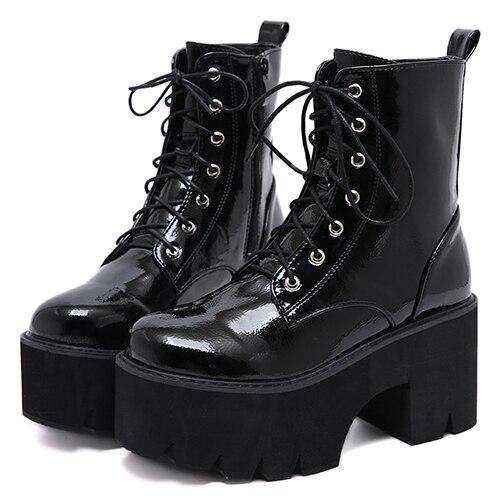 goth ankle boots