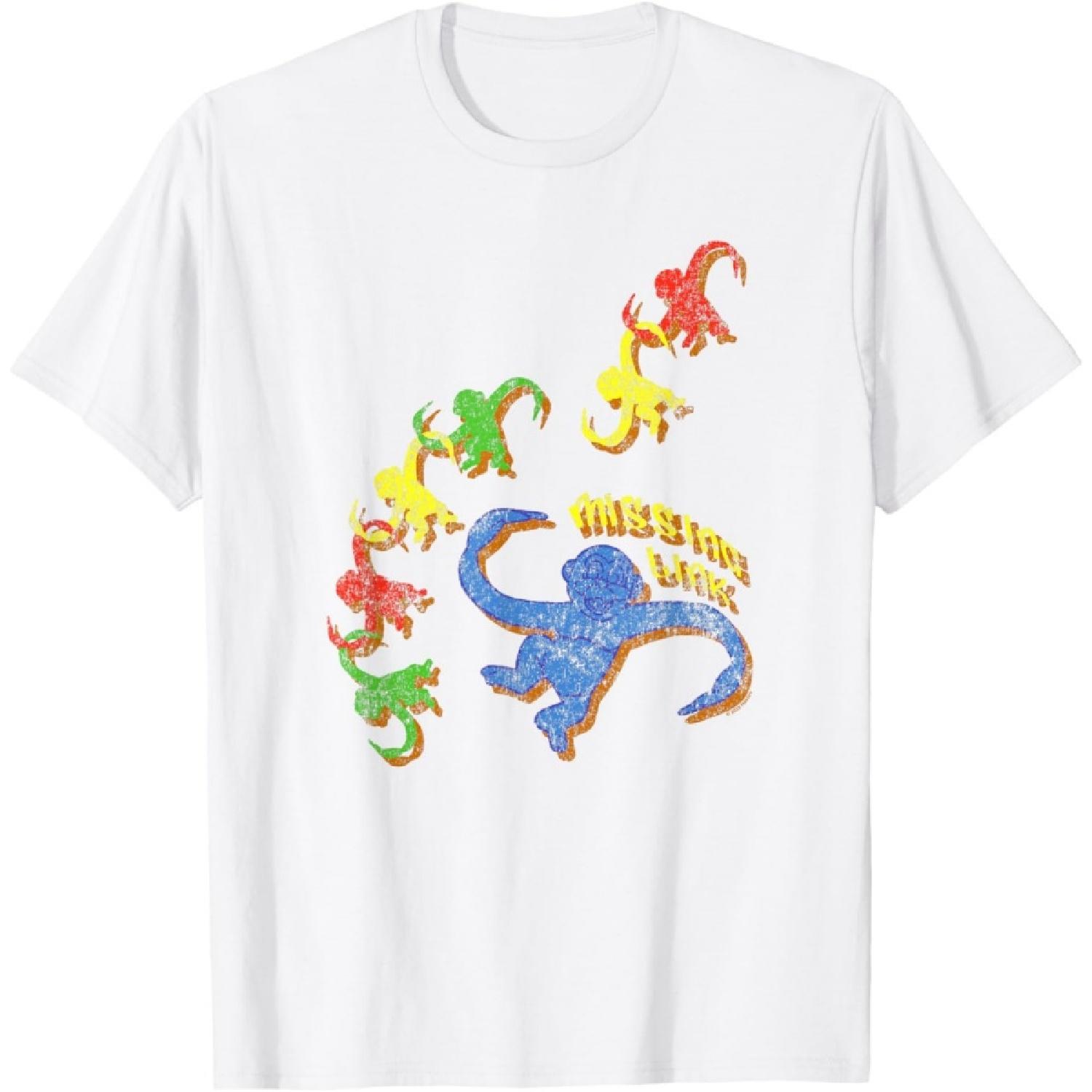 Missing Link Vintage Distressed T-Shirt XXXXXL белый