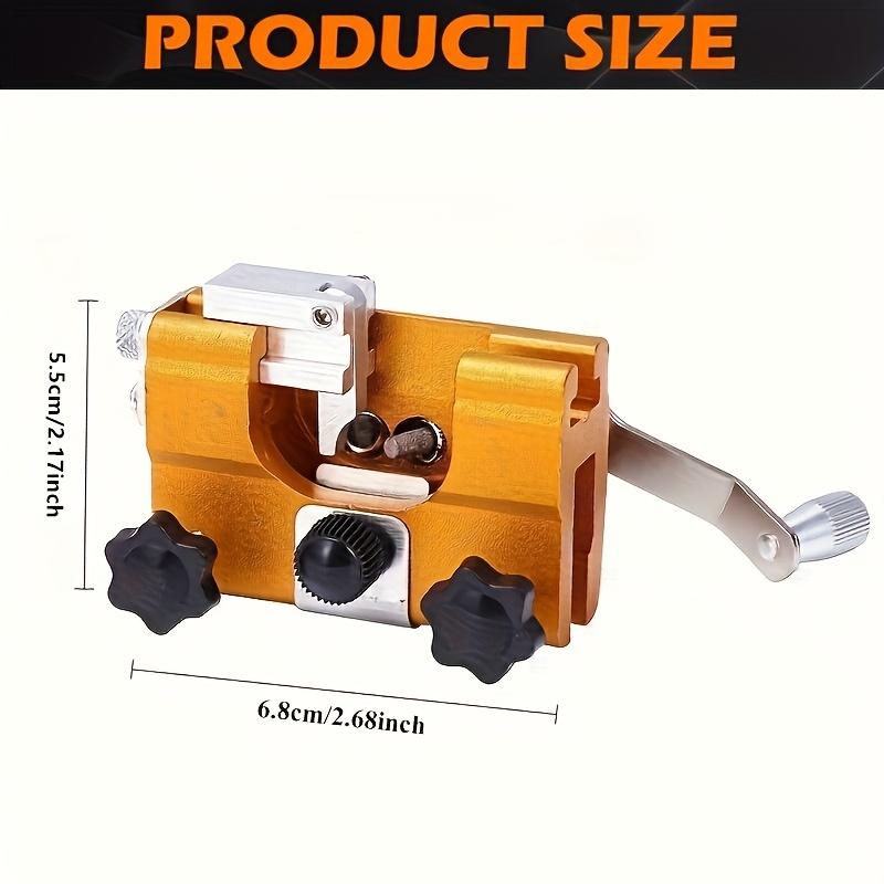 Portable Chainsaw Sharpener,Chainsaw Sharpening Kit, Fast Chain Saw Sharpener Tool, Portable Hand Crank Chain Grinder,Electric Chainsaw File