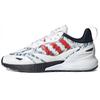 Originals ZX 2K Boost 2.0 Durable Non-Slip Low-Top Lifestyle Shoes Unisex Sneakers White Red GY3515