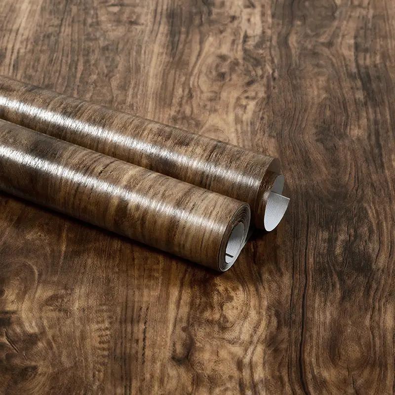 

Винтажные обои с текстурой дерева, самоклеящиеся, съемные, водонепроницаемые, обои отклей и приклей , фон для комнаты, наклейка на мебель, на стену 40cm x 500cm