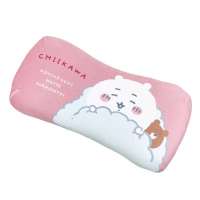MORIPiLO Morishita Memory Foam Pillow Chikawa 15x31cm Waist Rest Back Support Stuffed Toy Cushion Something and Cute Pink 4621075