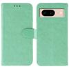 For Google Pixel 8a Case PU Leather Flip Wallet Phone Cover with Strap