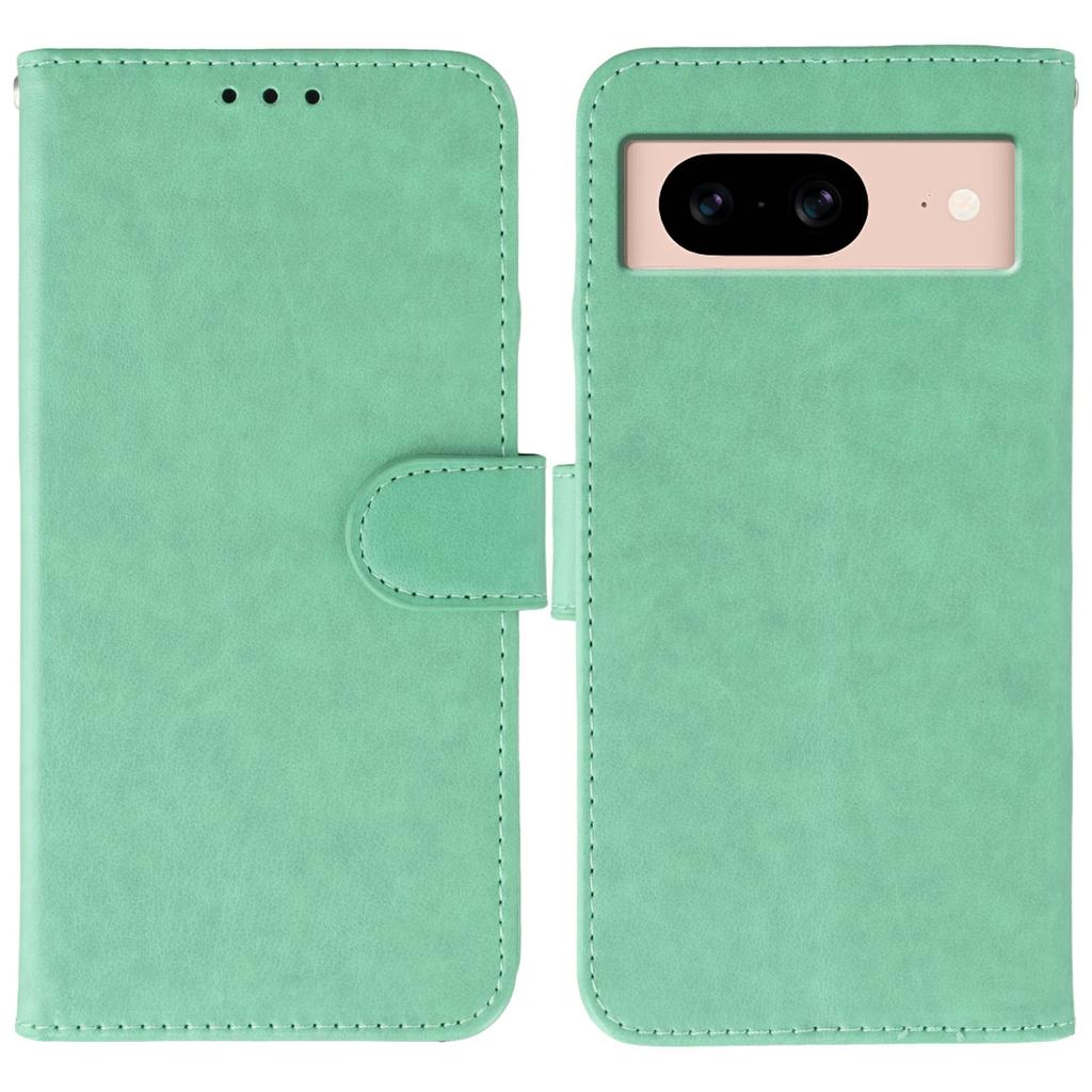 For Google Pixel 8a Case PU Leather Flip Wallet Phone Cover with Strap